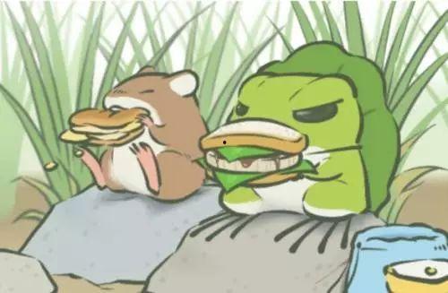 人偶蛙吃瓜,人偶蛙的瓜田奇遇记